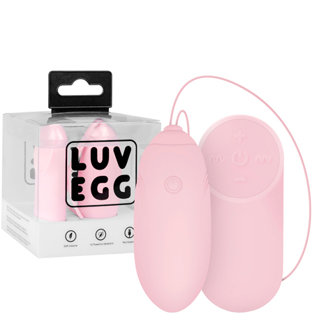 LUV EGG Vibraattori muna - vaaleanpunainen