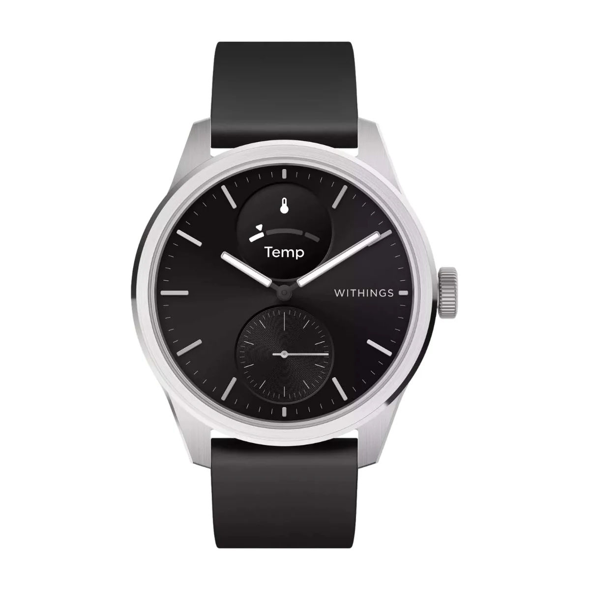 Withings Scanwatch 2 -hybridiälykello - 42mm - Black