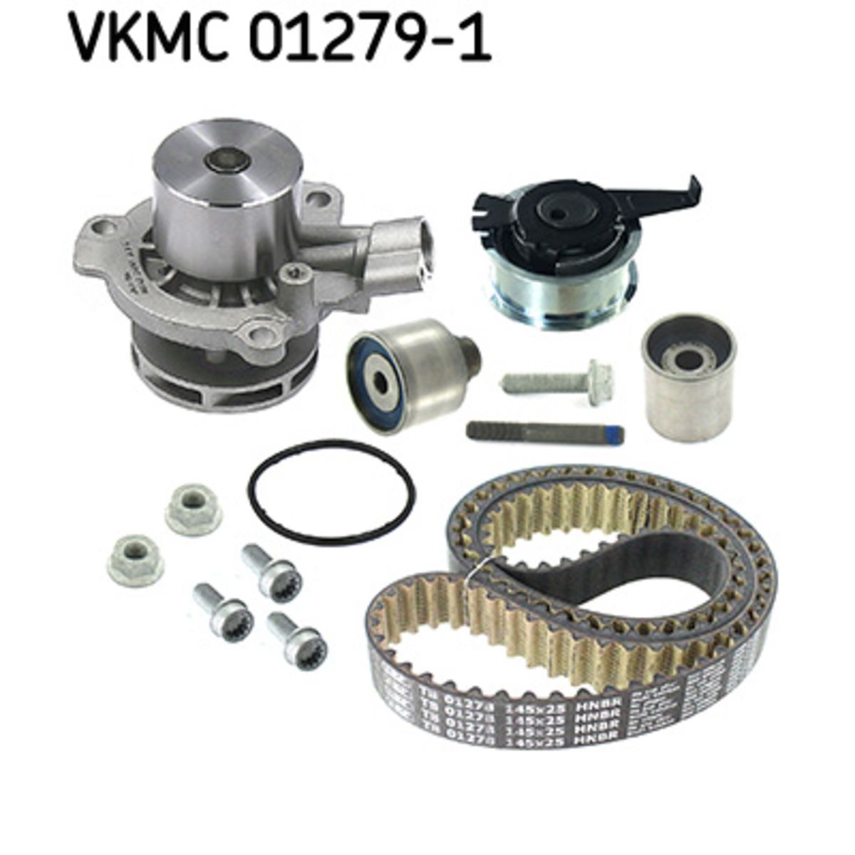 Vesipumppu + jakohihnasarja SKF VKMC 01279-1