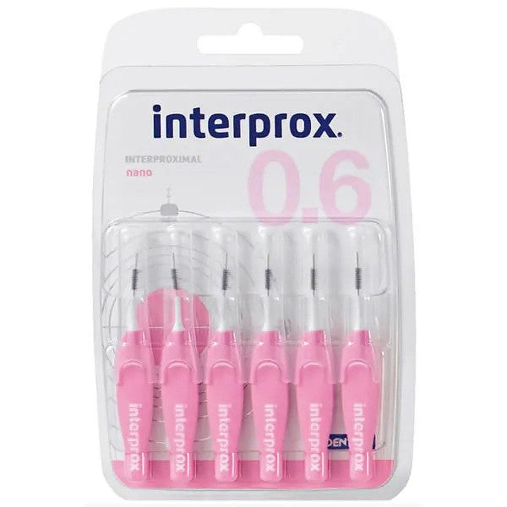 Interprox 0,6 Interproksimaalista Nano 6 -yksikköä