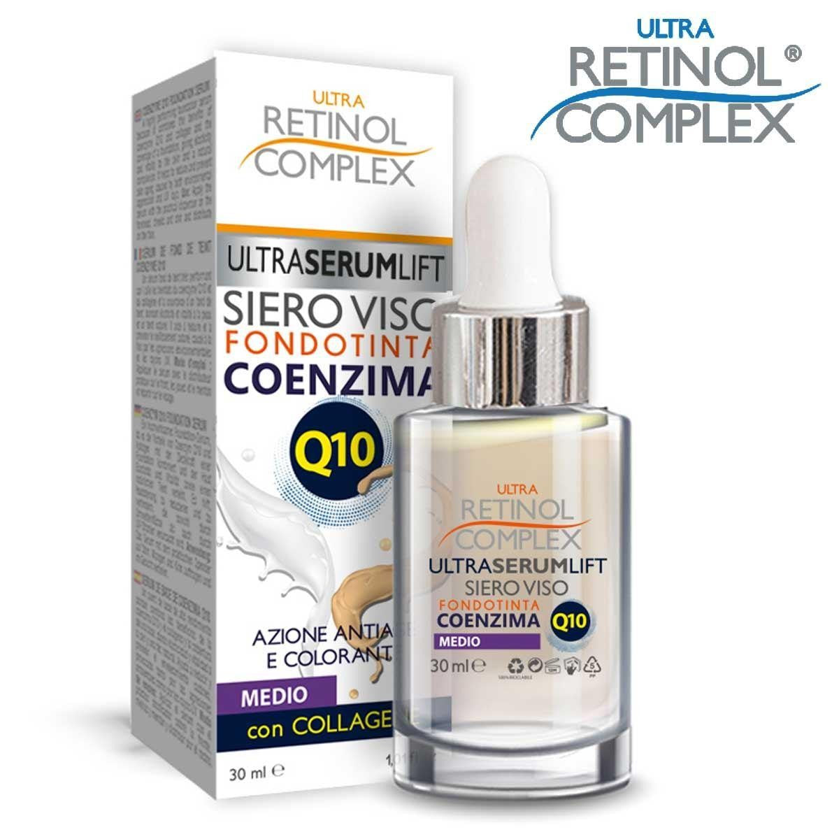 Retinol kompleksi kasvojen seerumi meikkivoide koentsyymi q10 medium 30 ml