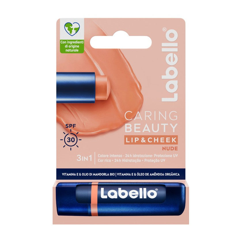 Labello Labello Caring Beauty 3In1 Spf30 E-vitamiini & Luomu Manteliöljy