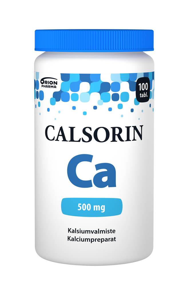 Calsorin 500 mg 100 tabl