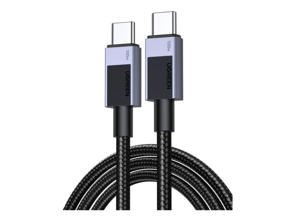 USB-kaapeli Ugreen ML Latauskaapeli Ugreen USB-C - USB-C PD L512 (harmaa) 3m 3m