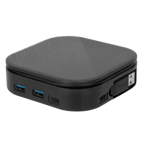 Targus Universal DisplayLink | USB-C | Dual Monitor Travel Docking Station