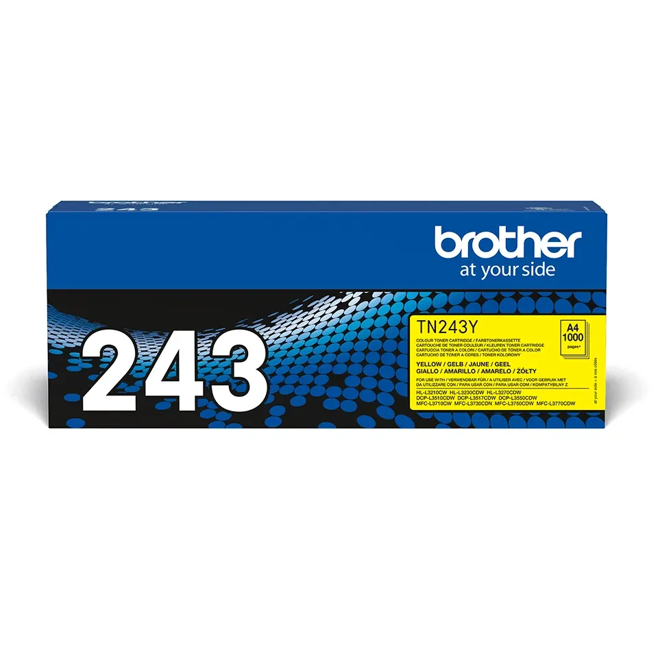 Brother TN243Y / TN 243Y Yellow Toner