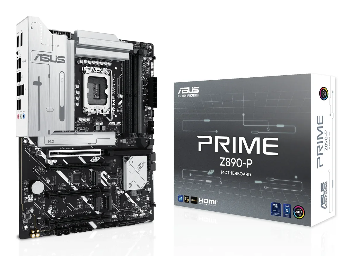ASUS PRIME Z890-P Emolevy - Intel Z890 - Intel LGA1851 - DDR5 RAM - ATX