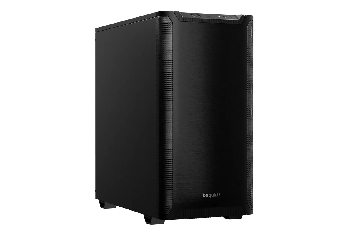 be quiet! PURE BASE 501 Black, Midi Tower, PC, Musta, ATX, mikro ATX, Mini-ITX, Akryylinitriilibutadieenistyreeni (ABS), Terästä, Pelaaminen