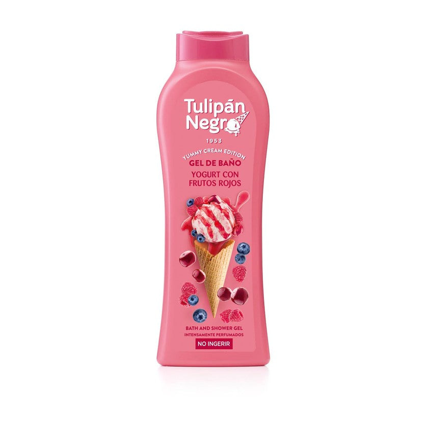 Tulipano Nero -geeli Tulipano Nero jogurtti ja punaiset marjat 650 ml