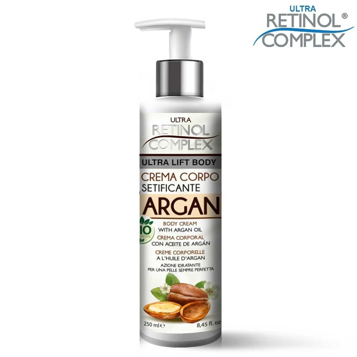 Retinol complex orgaaninen sarja argan vartalovoide 250 ml