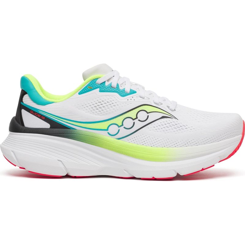Saucony Guide 19 M White/Citron - 42,5