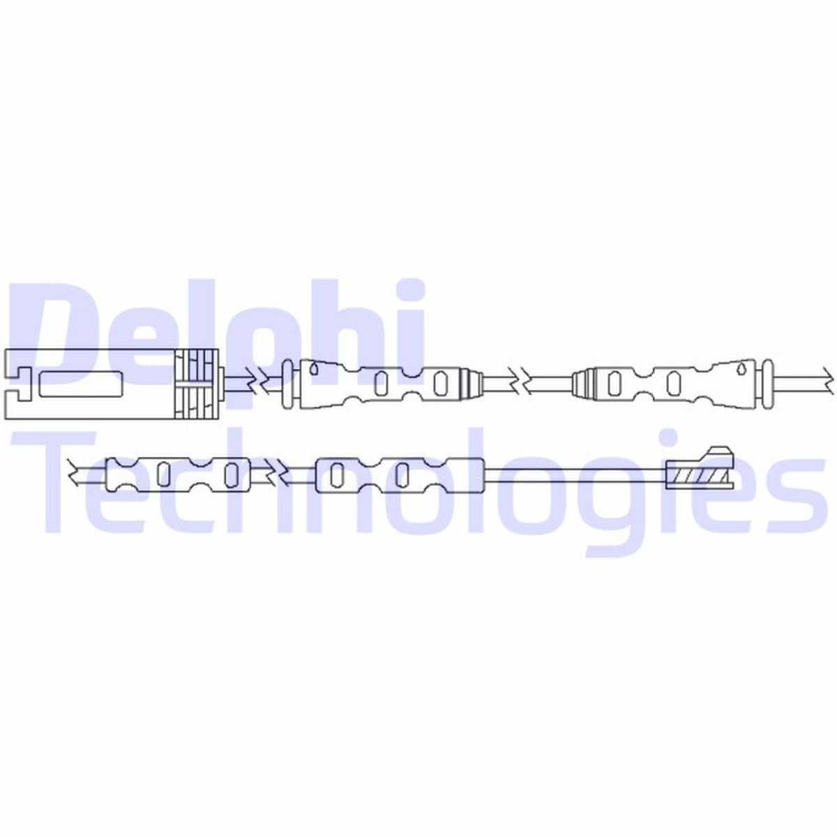 Varoitinsarja, jarrupalat DELPHI LZ0210