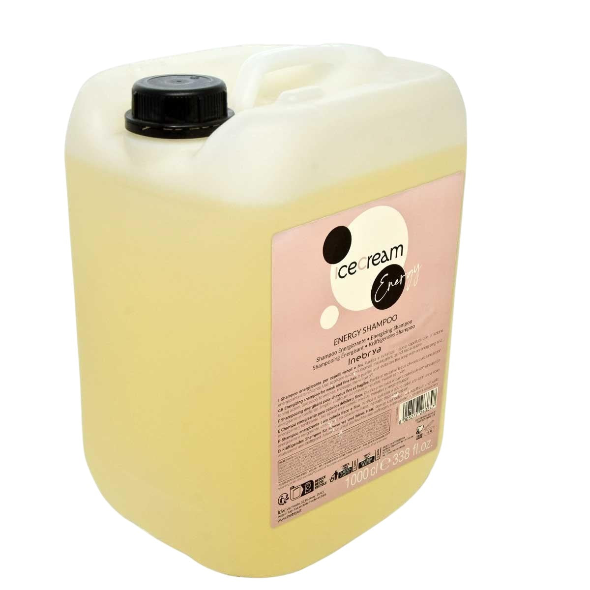 Energiaa antava shampoo Inebrya 10 litraa