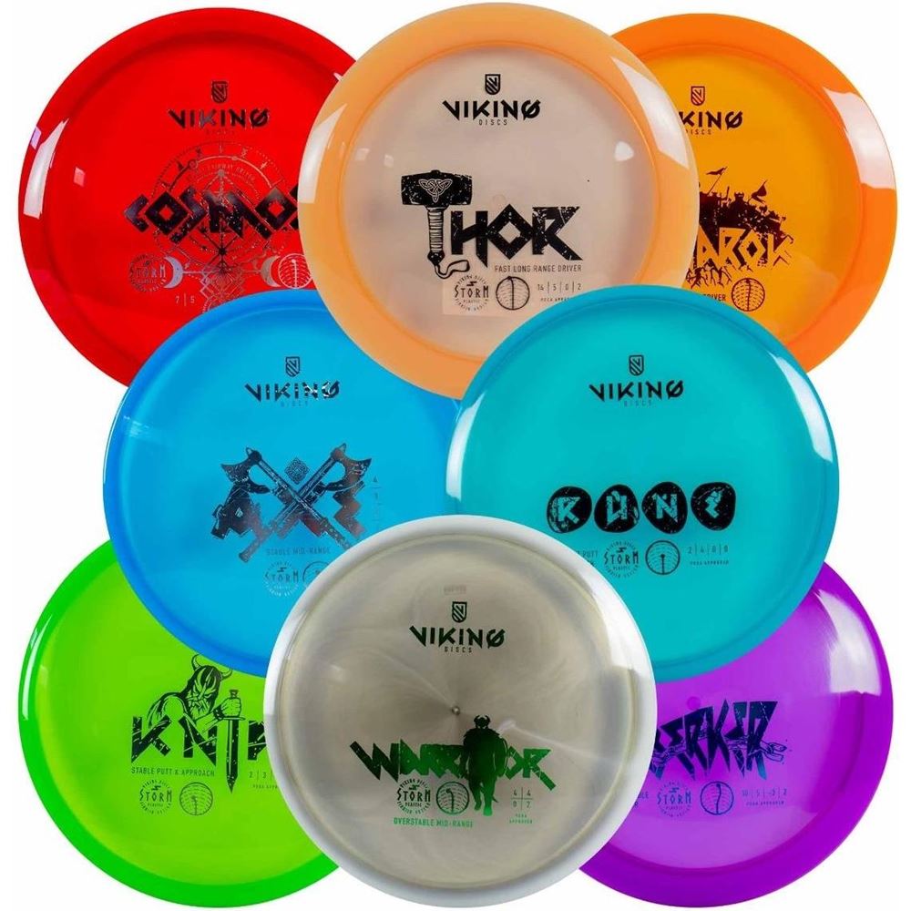 Viking Discs Full Storm -setti, 8 levyä