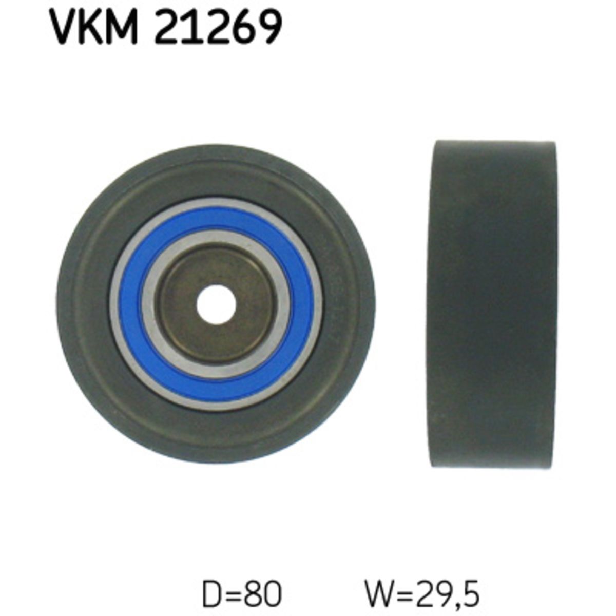 Ohjainrulla, hammashihna SKF VKM 21269