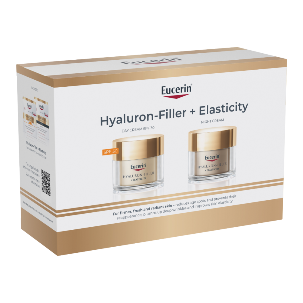 Eucerin Hyaluron-Filler Elasticity Day & Night Cream Gift Pack 50ml + 50 ml
