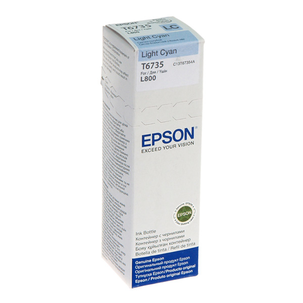 Epson Mustepatruuna vaalea cyan T6735 Vastaa: N/A