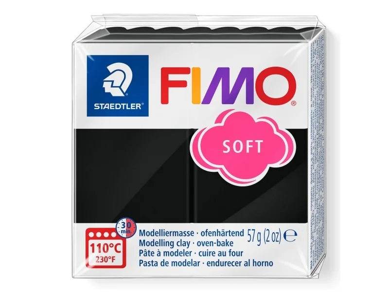 Staedtler Mod. clay Fimo soft Musta