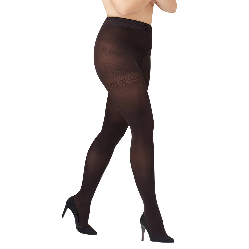 Solidea Curvy 70 Opaque -kompressiotrikoot 12 15mmHg 1S XL tummansininen