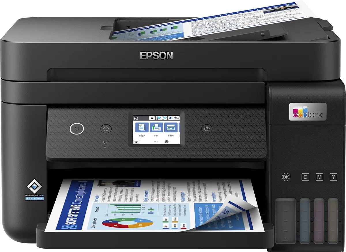Epson EcoTank ET-4850, Mustesuihku, Väritulostus, 4800 x 1200 DPI, A4, Suoratulostus, Musta
