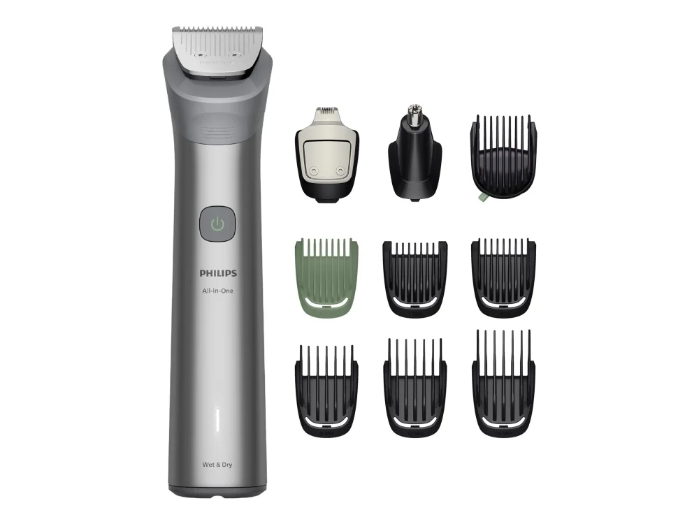 Philips 5000 -sarja MG5921 All-in-One - trimmeri – langaton – vaaleanharmaa