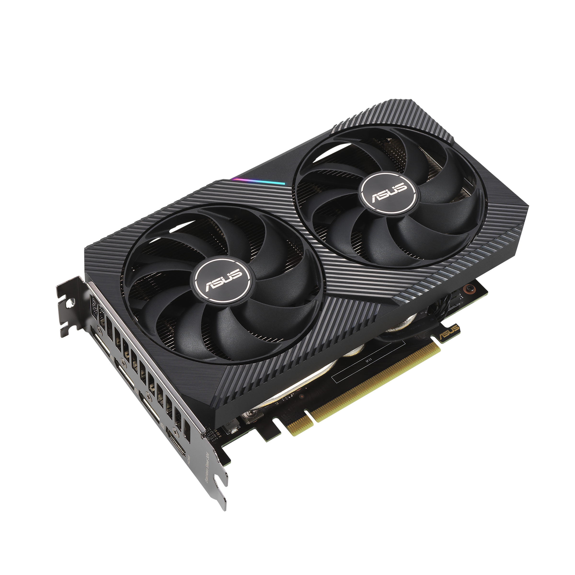 ASUS Dual -RTX3060-O12G-V2, GeForce RTX 3060, 12 GB, GDDR6, 192 bittiä, 7680 x 4320 pikseliä, PCI Express 4.0 - LHR