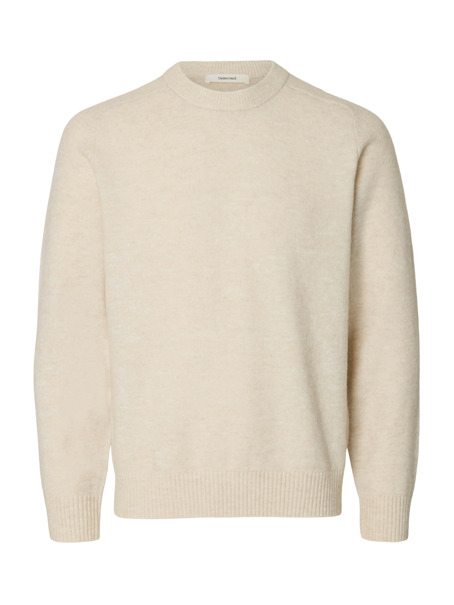 Neulepusero Selected Noos Rai Knit - Oatmeal EU M