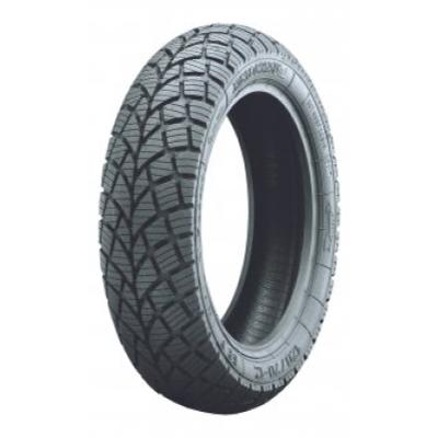 Heidenau K66 LT Snowtex ( 120/70-12 RF TL 58S takapyörä, M+S-merkintä, M/C, kumiseos SILICA SIO2, etupyörä )