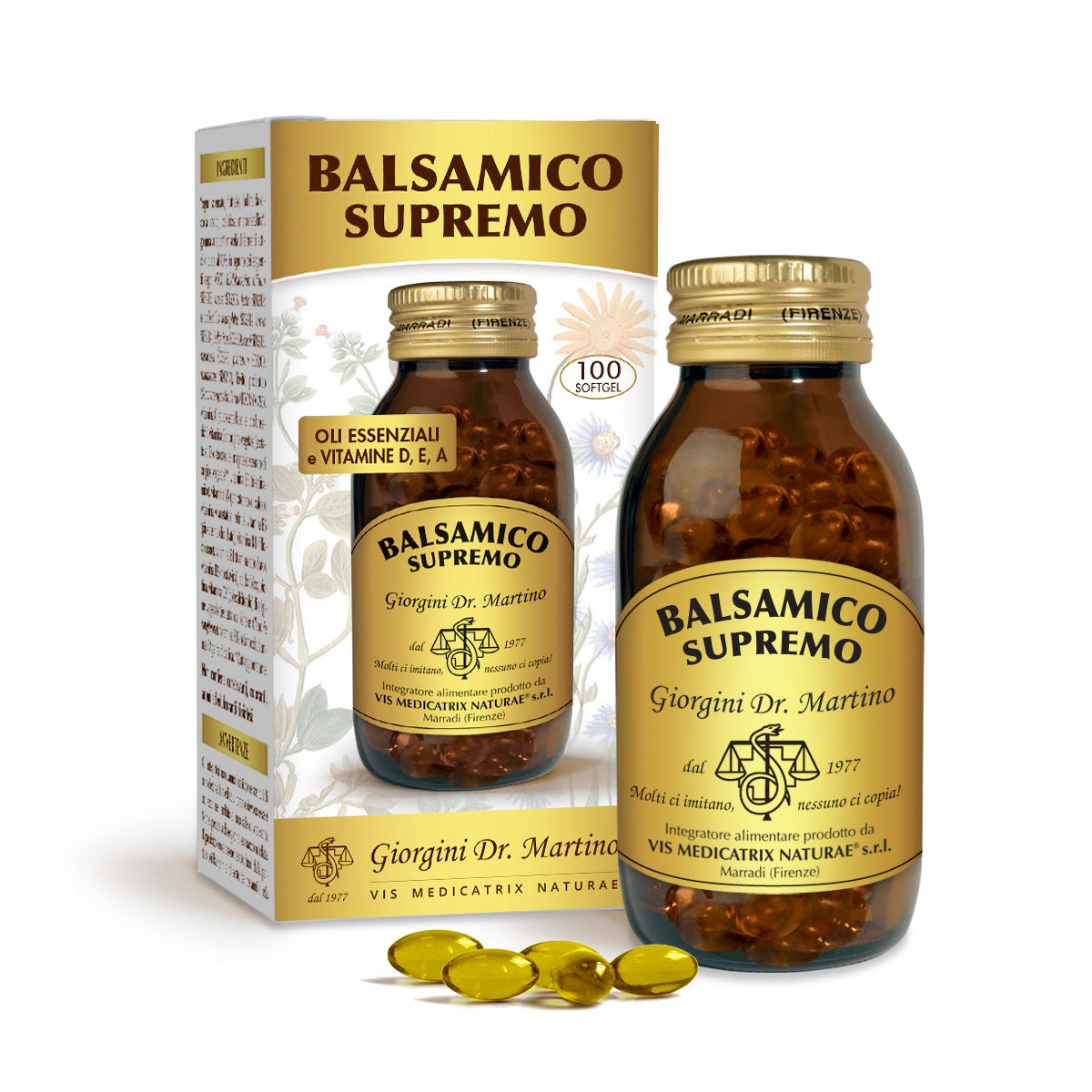 Dr Giorgini Balsamico Supremo Softgel 83g — Integratore