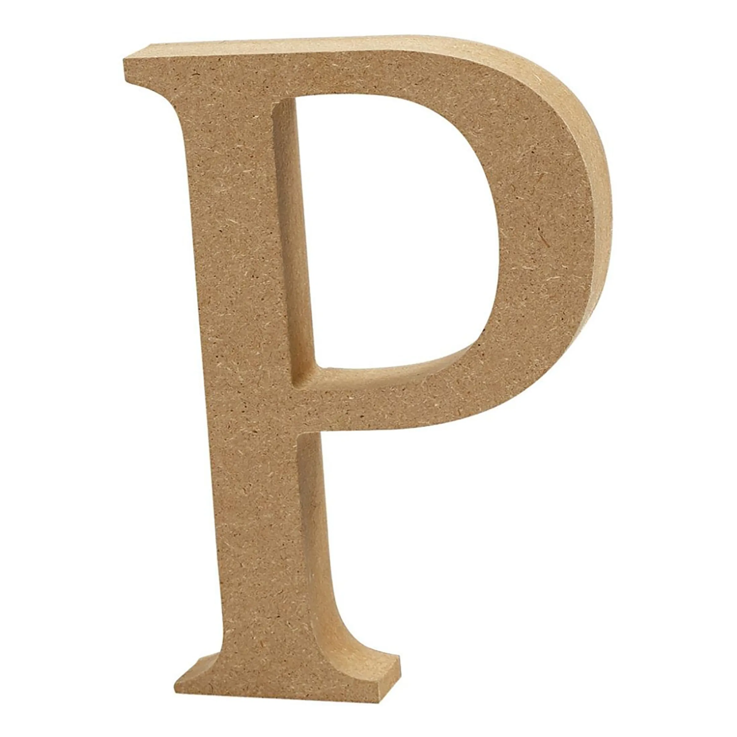 Puukirjain Pieni - Kirjain P