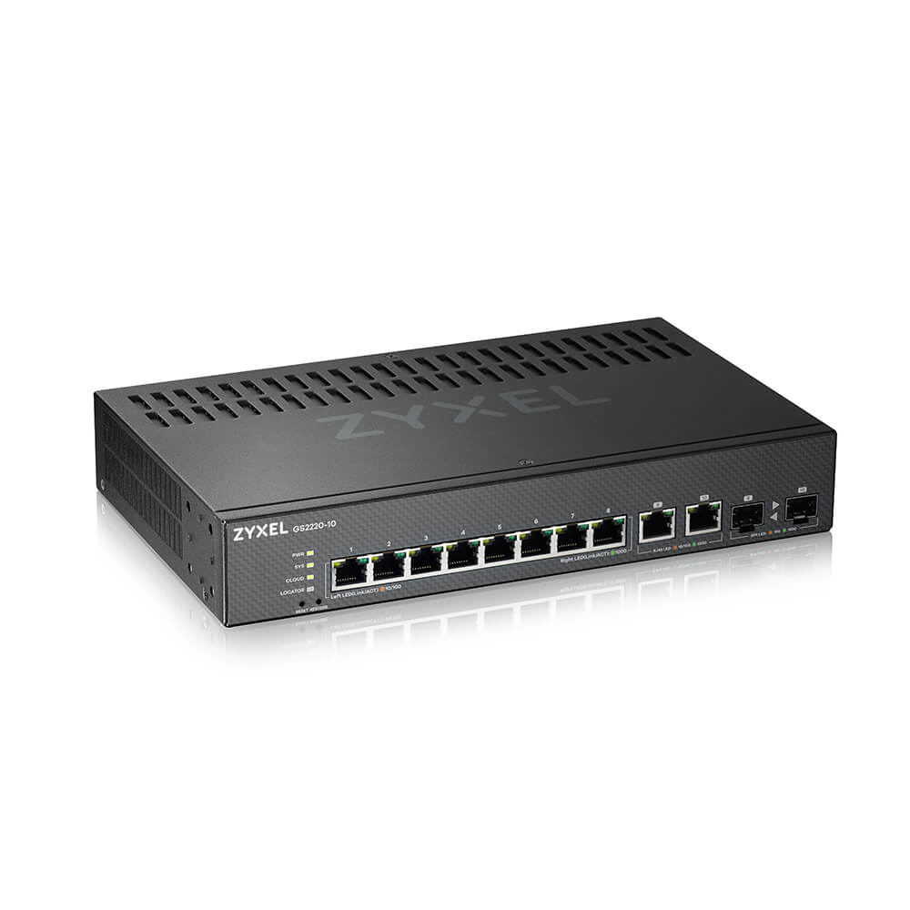 Zyxel Gs2220-10, 10-porttinen Kytkin