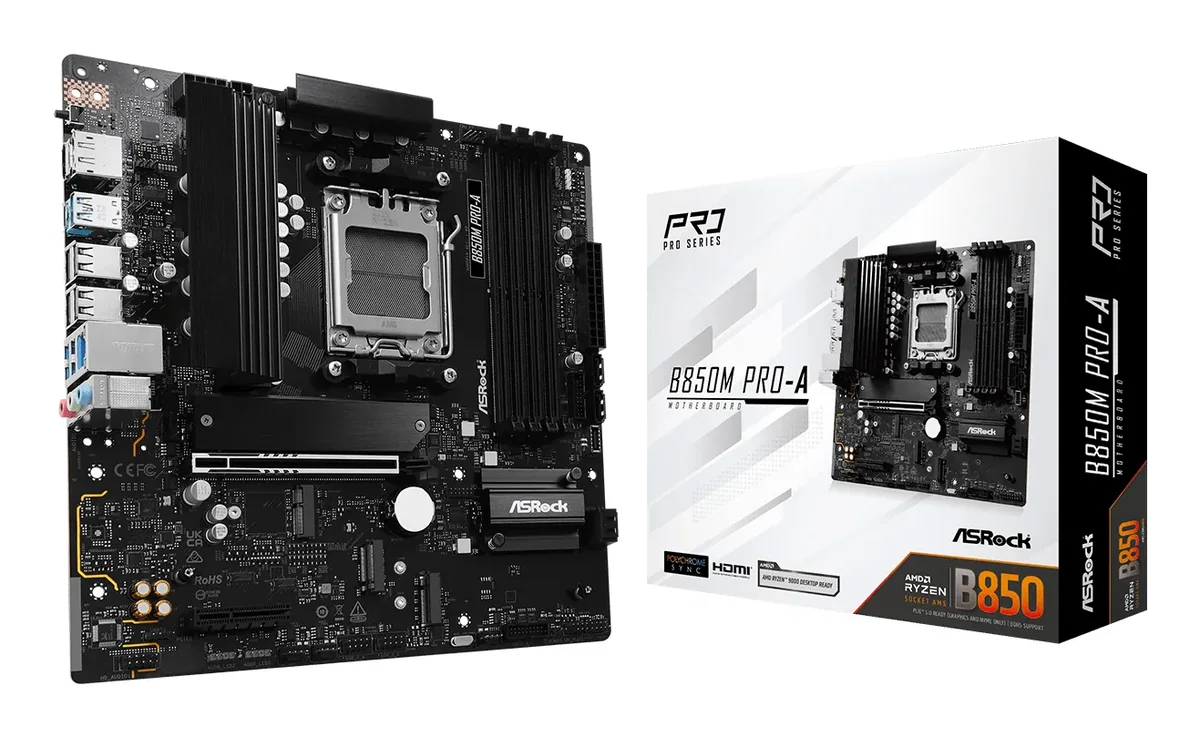 ASRock B850M Pro-A WiFi AM5 mATX -emolevy