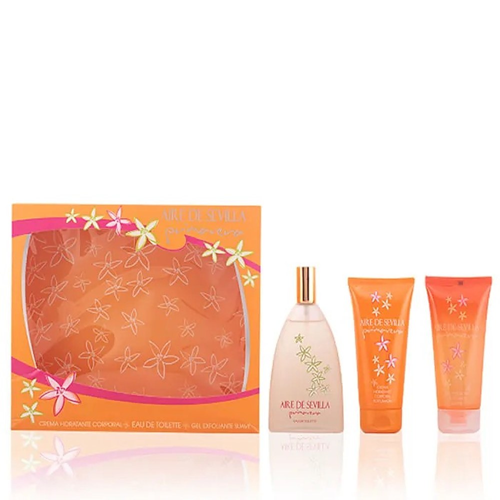 Aire De Sevilla Primavera Eau De Toilette Spray 150ml Setti, 3 kpl