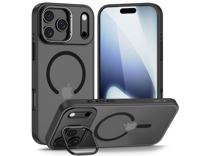Tech-Protect MagStand MagSafe Case for iPhone 17 Pro - Matte Black