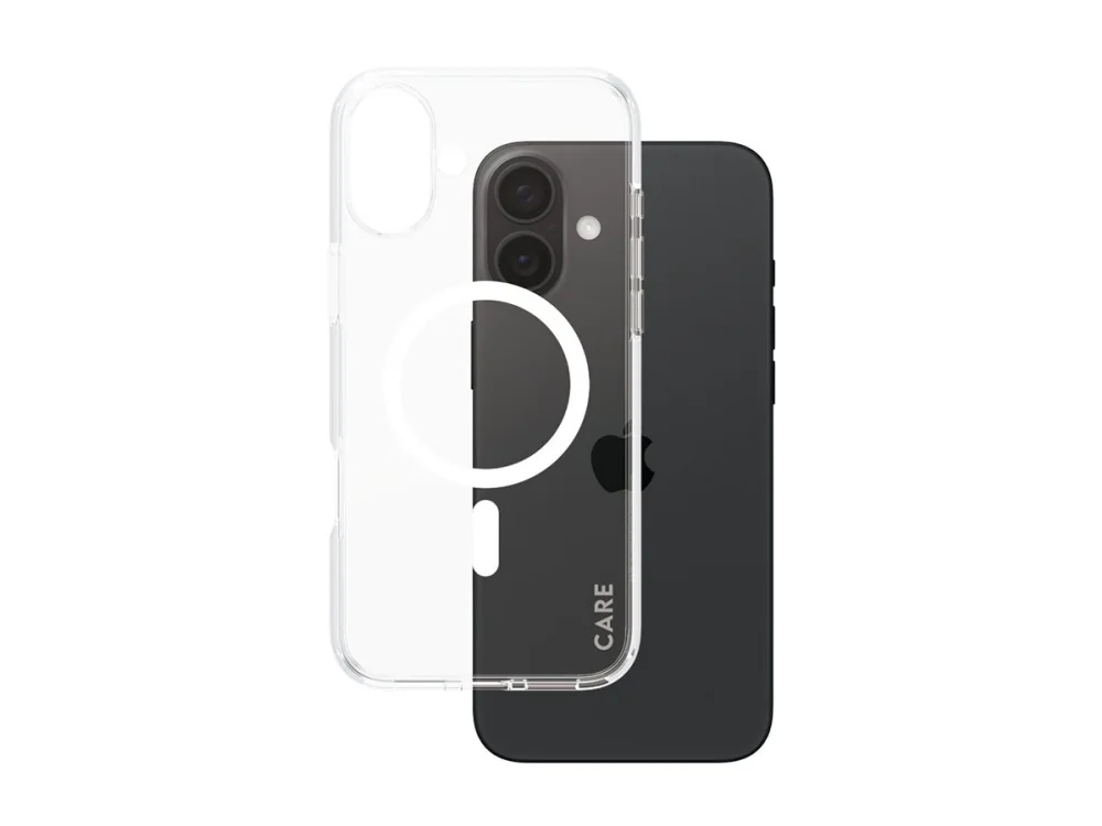 CARE by PanzerGlass Case Flagship White MagSafe iPhone 16 Plus