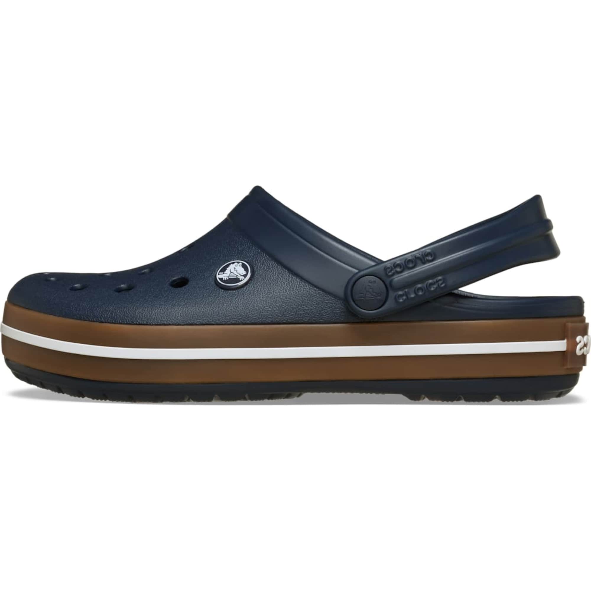 Crocs Puukengät & Crocs-jalkineet laivastonsininen / vaaleanruskea / valkoinen