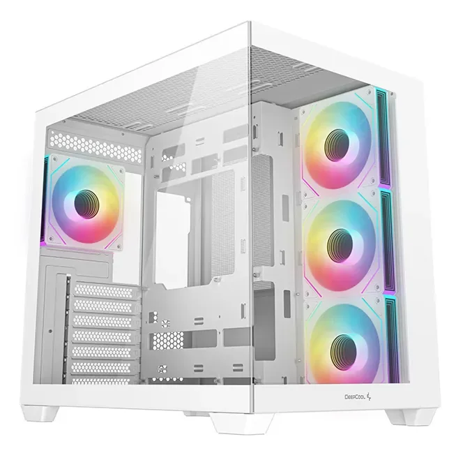 Deepcool CG530 4F WH | White | Mid Tower | Power supply included No