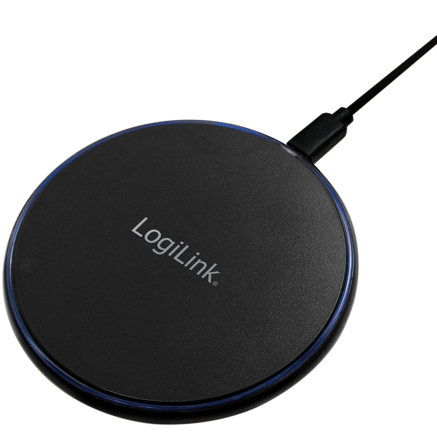 LogiLink Trådlös laddare Qi 10W Fast ch