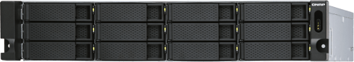 Qnap Tl-r1200s-rp Tallennusaseman Kotelo Hdd-/ssd-kotelo Musta, Harmaa 2.5/3.5"