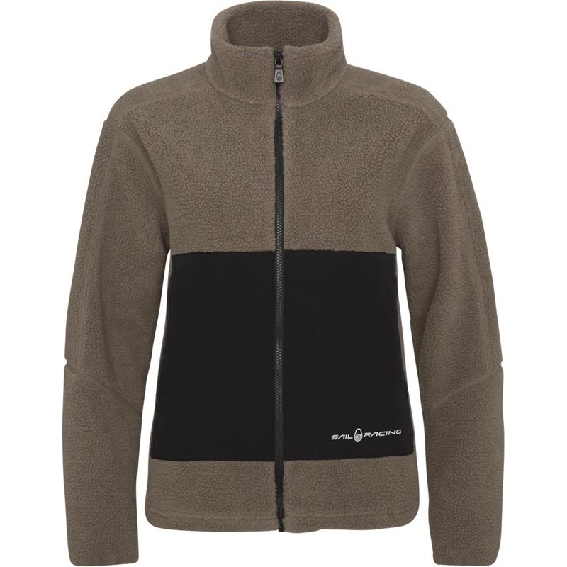 Sail Racing W Gale Pile Zip Jacket Sand - XS