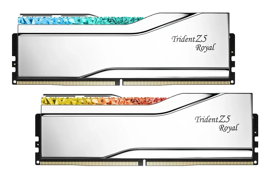 G.Skill Trident Z5 Royal DDR5-6400 - 32GB - CL32 - Dual Channel (2 pcs) - Intel XMP - Hopea, RGB