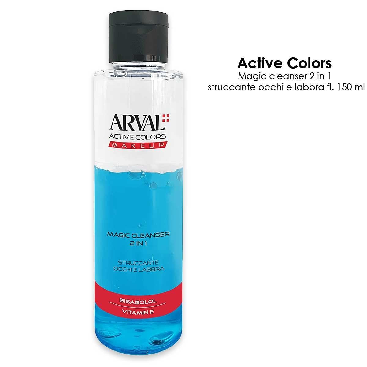Arval Magic Cleanser 2 In 1 Silmä- ja huulimeikinpoistoaine Fl 150 ml