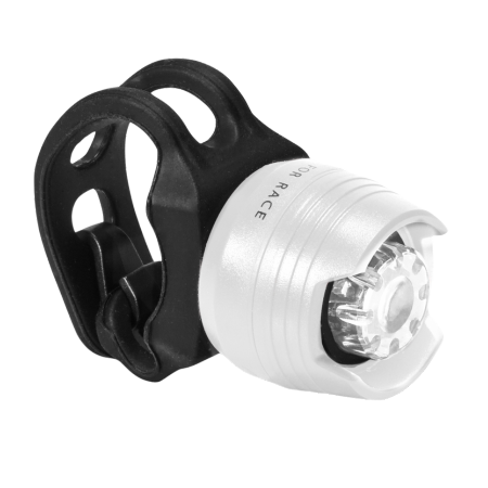 Cube RFR Diamond HQP Valkoinen LED-pyörävalo edessä - Valkoinen