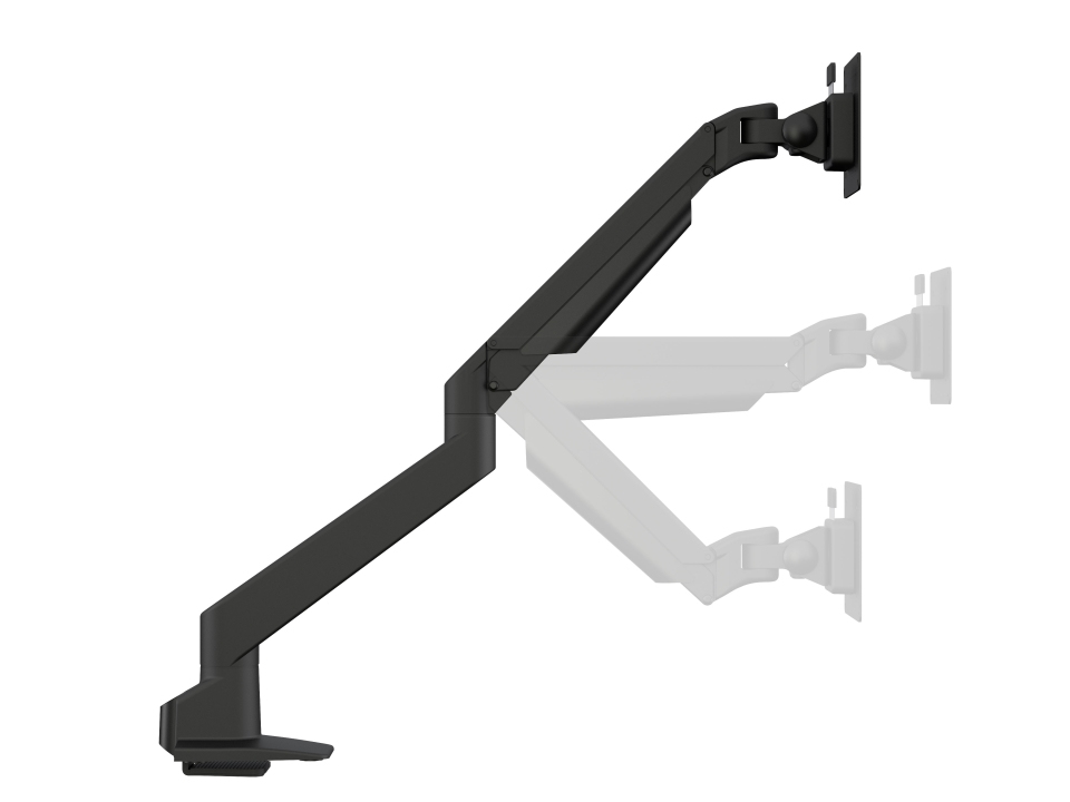 Multibrackets M Vesa Gas Lift Arm Single W Duo Crossbar Musta