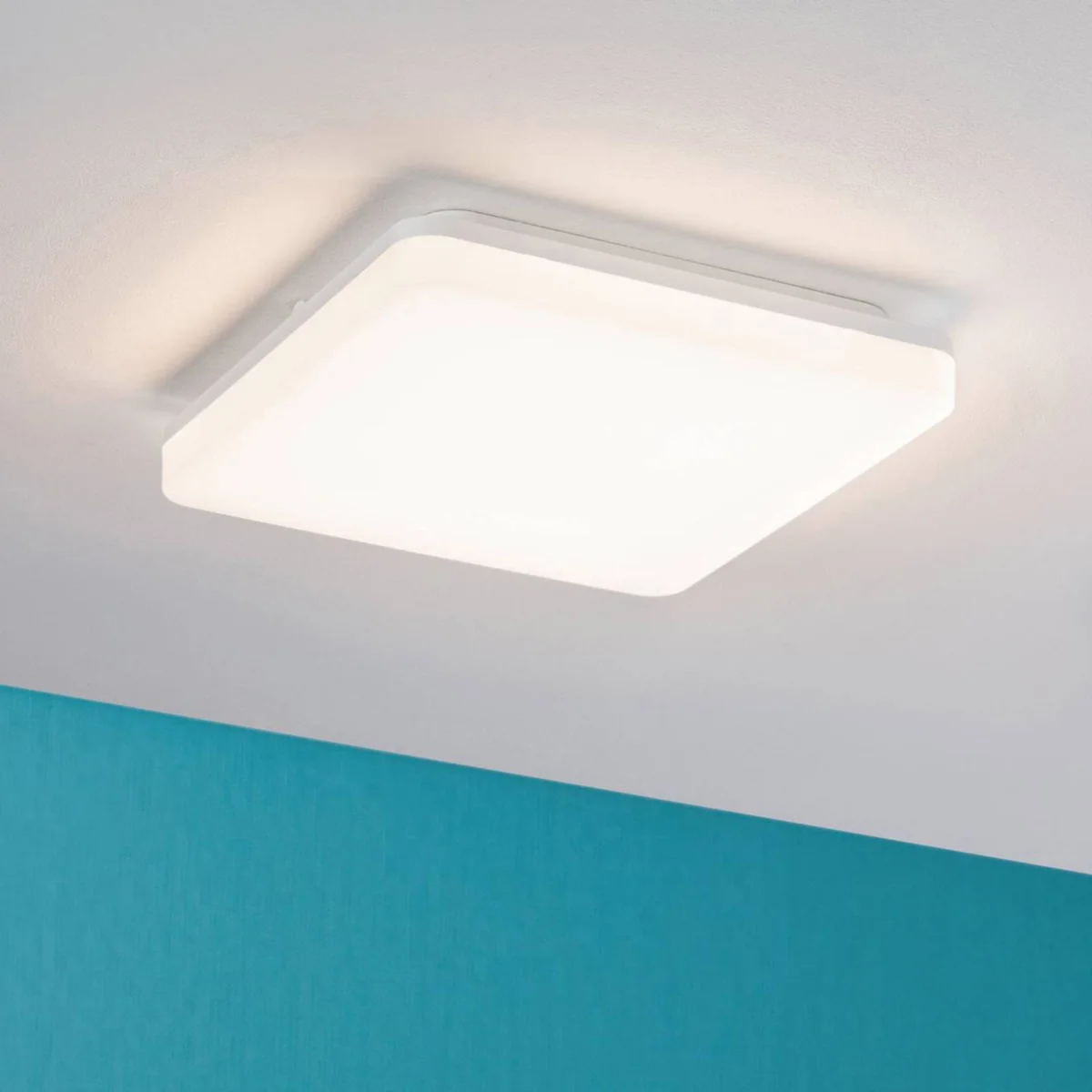 Paulmann Cela LED-paneeli, 28 x 28 cm, valkoinen, IP44