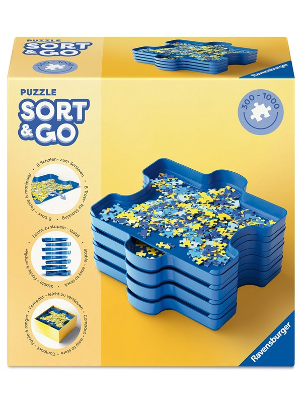 Ravensburger 12001674, Palapelin lajittelualusta, 14 vuosi/vuosia