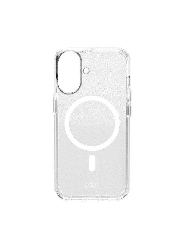 SBS TED3OMAGCOVIP1661, Suojus, Apple, iPhone 16, 15,5 cm (6.1), Läpinäkyvä