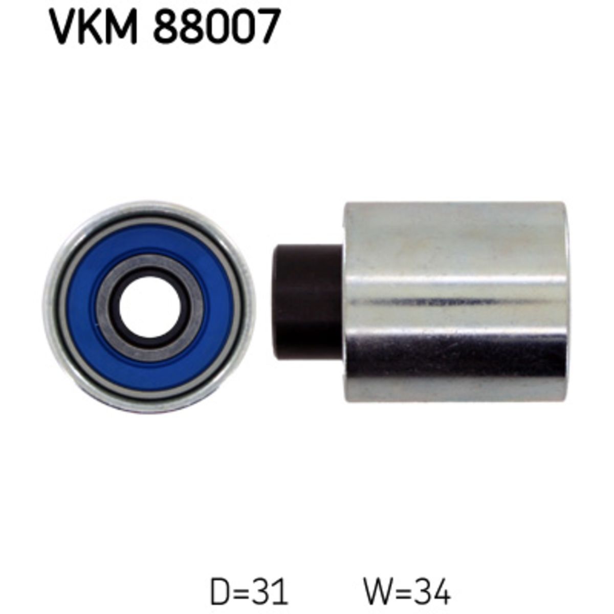Ohjainrulla, hammashihna SKF VKM 88007