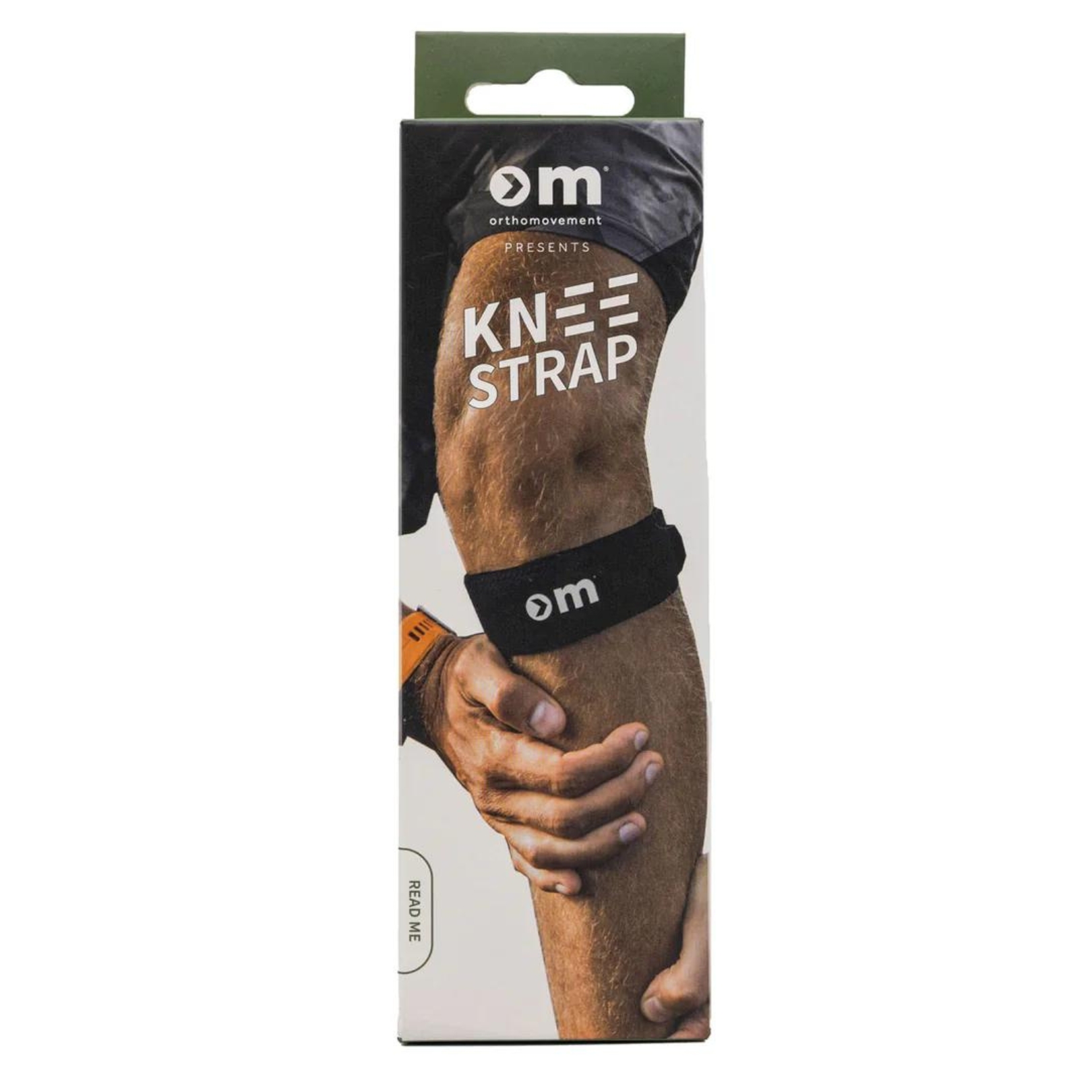 OM Knee Strap - Black - S/M 1 kpl