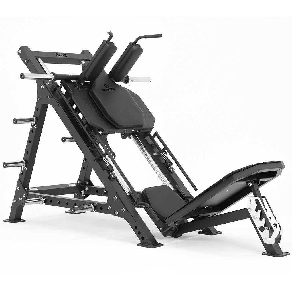 Gymstick PRO-525 Jalkaprässi ja Hack-kyykkylaite